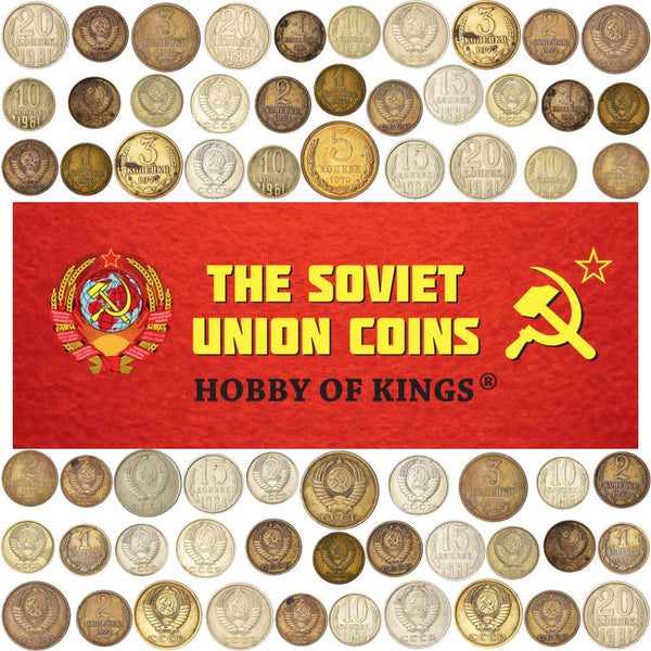 Currency of the Soviet Union | Rubles and Kopeks | Coins and Banknotes