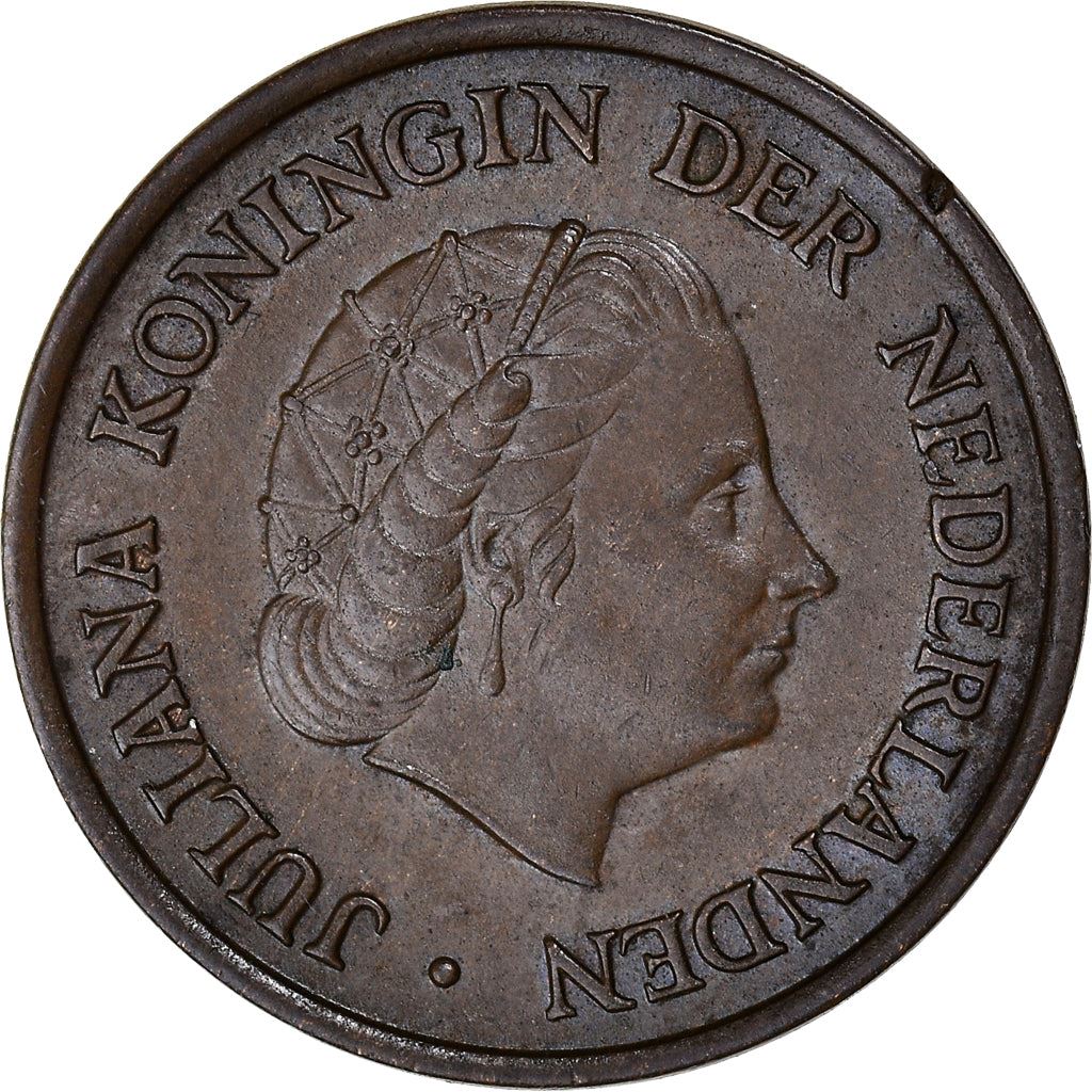 Netherlands 5 Cent | 100 Coins | Queen Juliana | Bronze | KM181 | 1950 - 1980