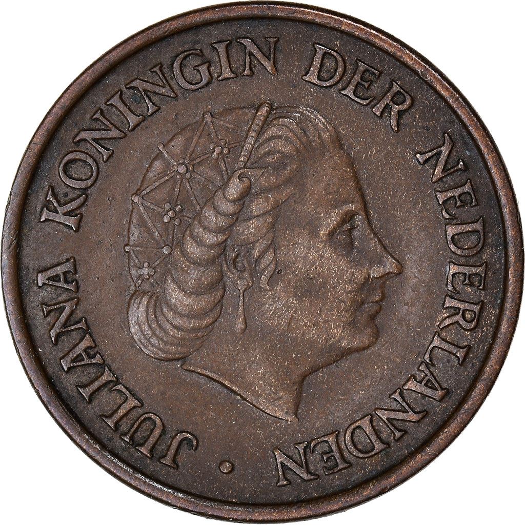 Netherlands 5 Cent | 100 Coins | Queen Juliana | Bronze | KM181 | 1950 - 1980