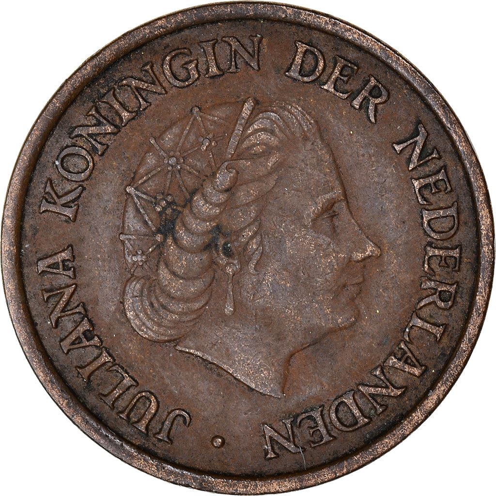 Netherlands 5 Cent | 100 Coins | Queen Juliana | Bronze | KM181 | 1950 - 1980