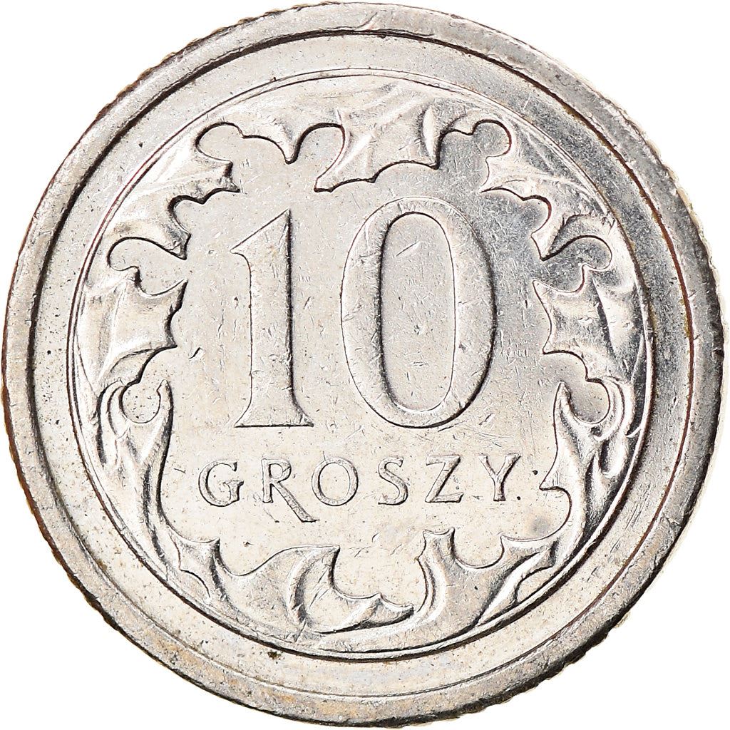 Polish 10 Groszy | 100 Coins | Eagle | Poland | 1990 - 2016