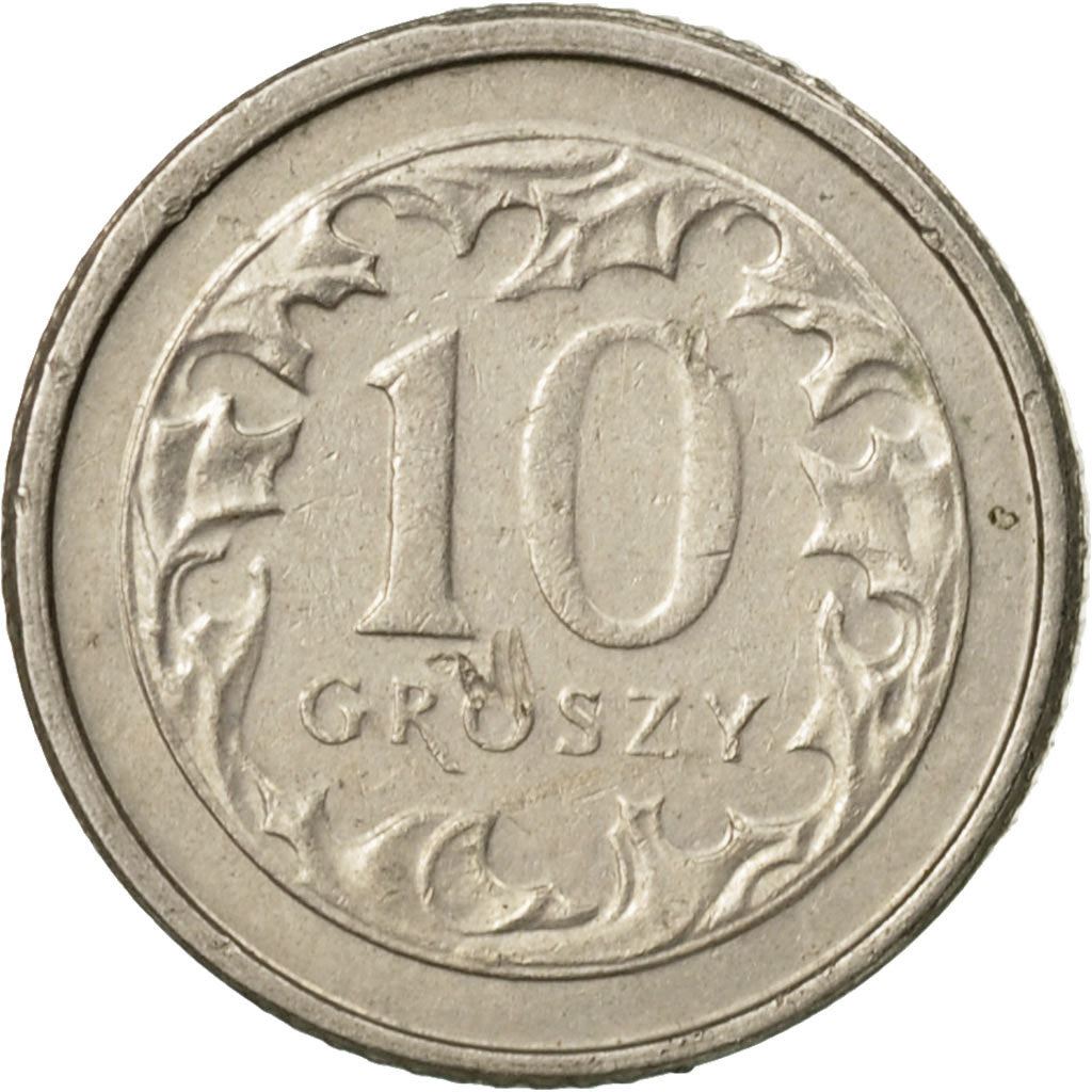 Polish 10 Groszy | 100 Coins | Eagle | Poland | 1990 - 2016