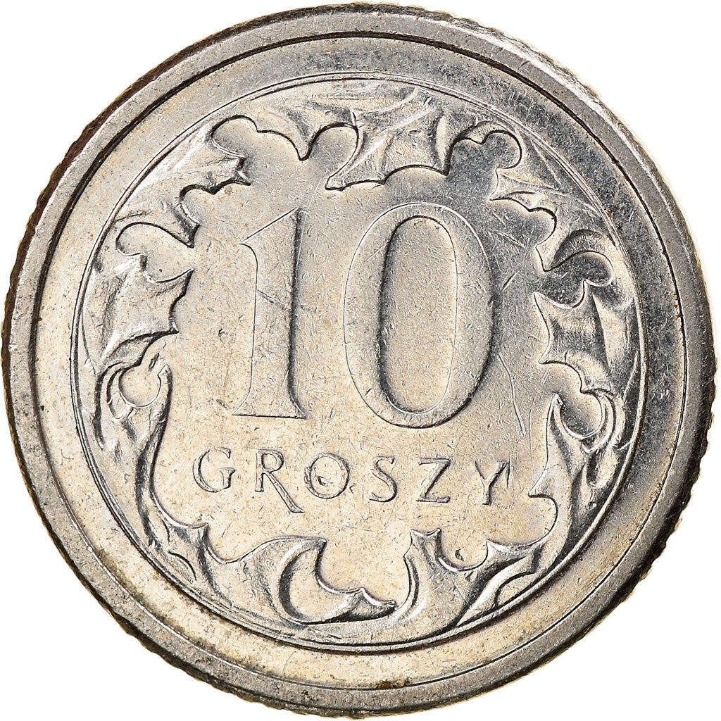 Polish 10 Groszy | 100 Coins | Eagle | Poland | 1990 - 2016