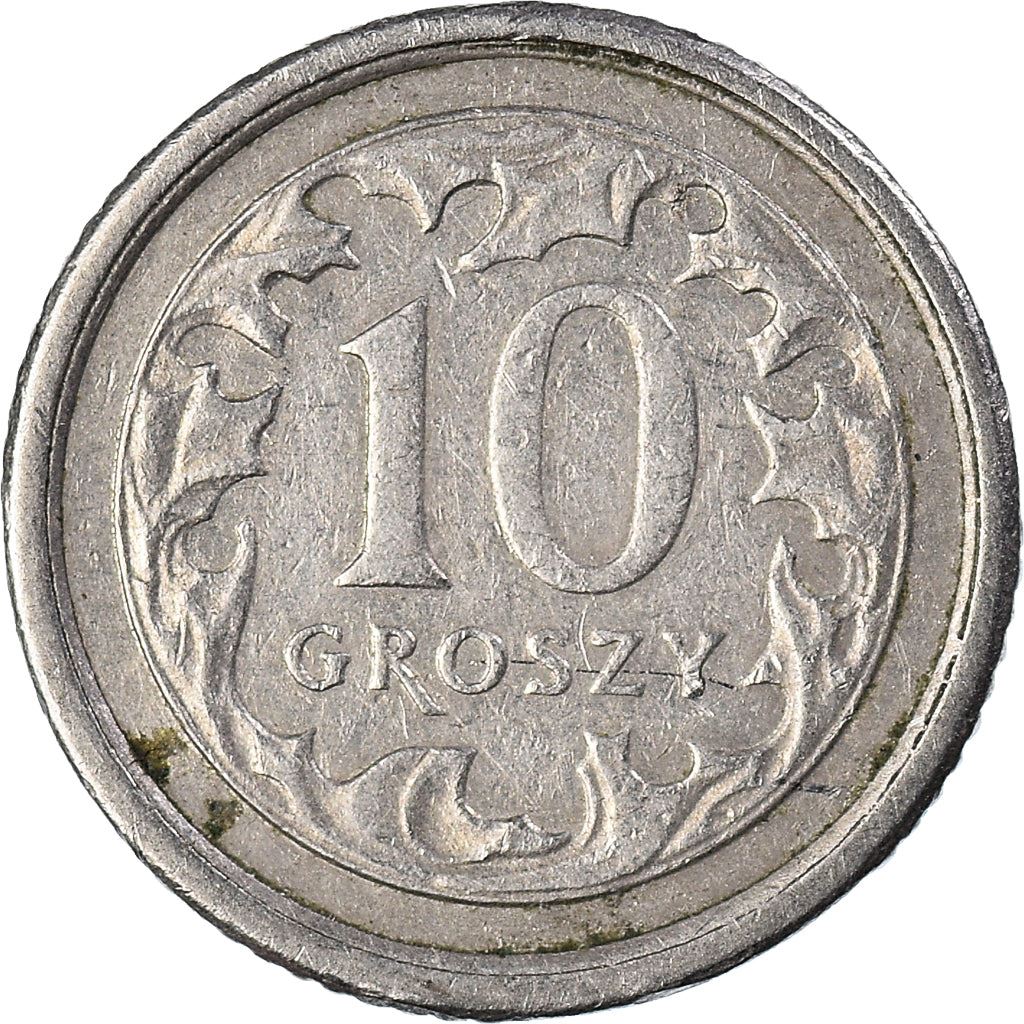 Polish 10 Groszy | 100 Coins | Eagle | Poland | 1990 - 2016