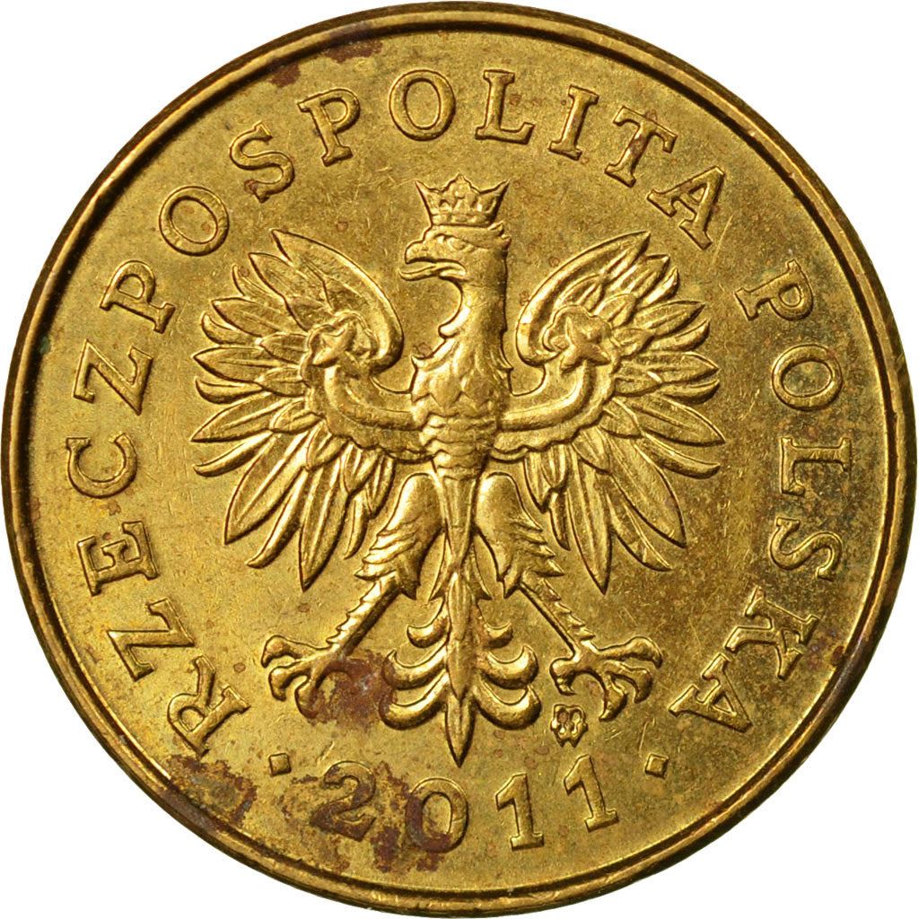 Polish 2 Grosze | 100 Coins | Oak Leaf | Eagle | Poland | 1990 - 2014