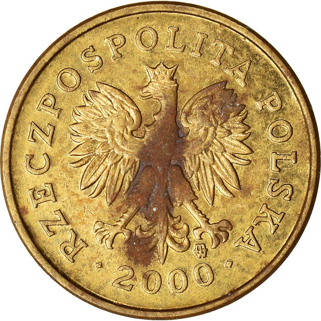 Polish 2 Grosze | 100 Coins | Oak Leaf | Eagle | Poland | 1990 - 2014