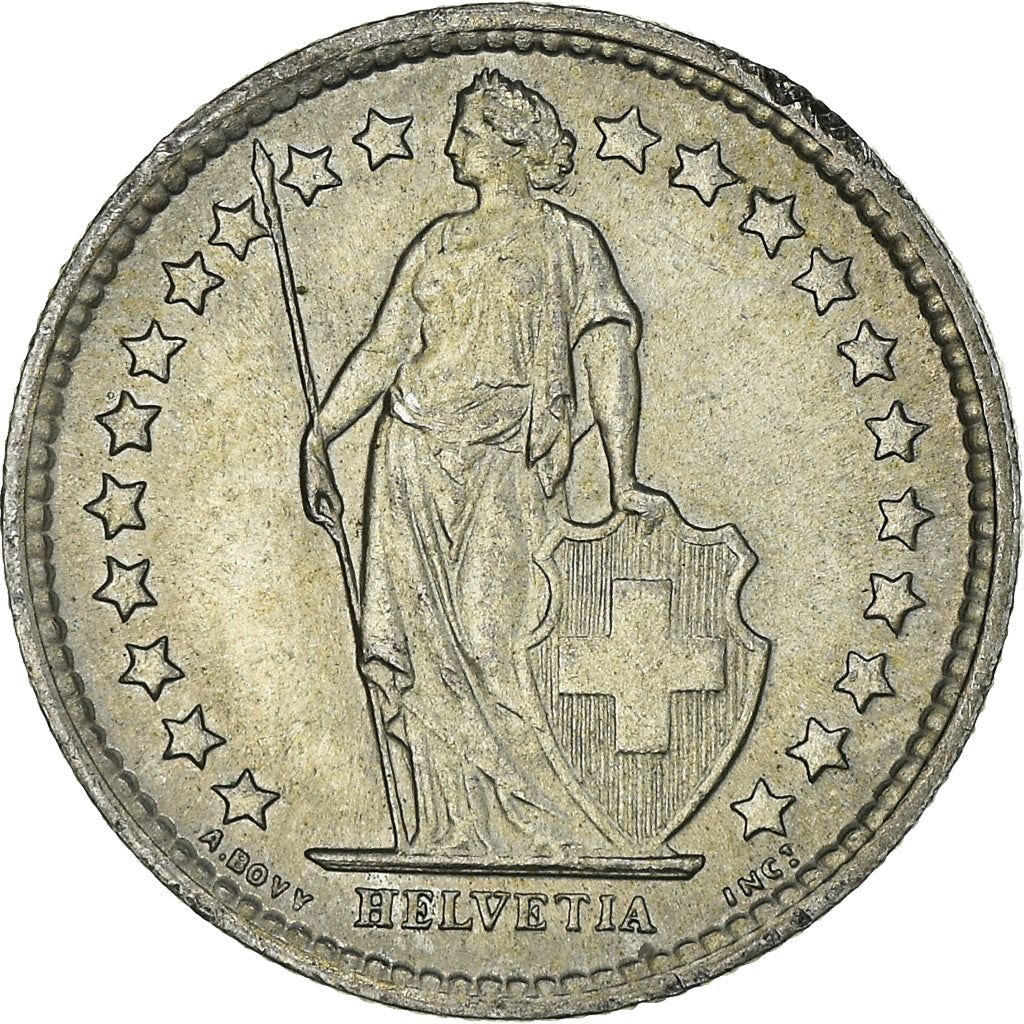 Switzerland Coin Swiss ½ Franc | Helvetia | KM23 | 1875 - 1967