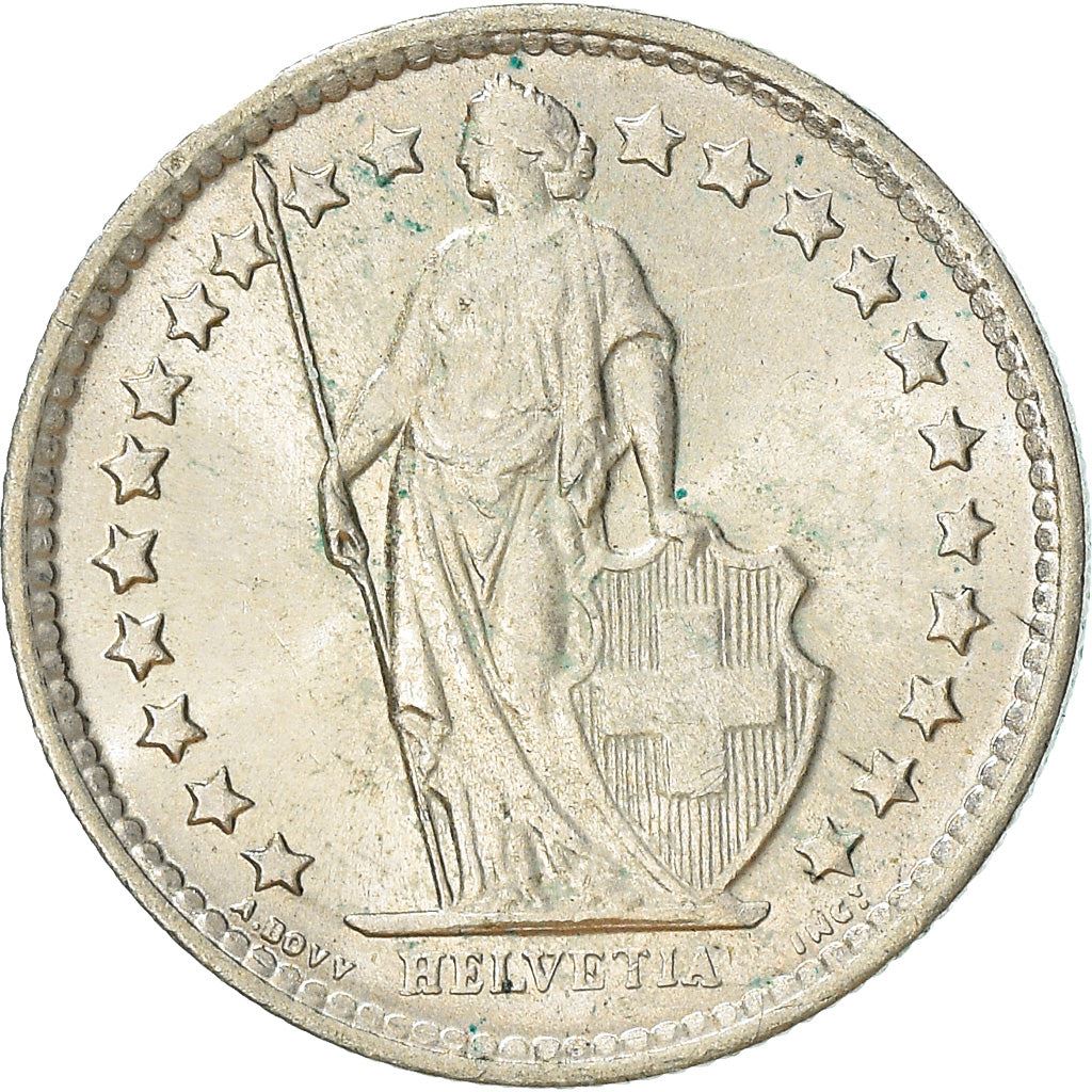 Switzerland Coin Swiss ½ Franc | Helvetia | KM23 | 1875 - 1967