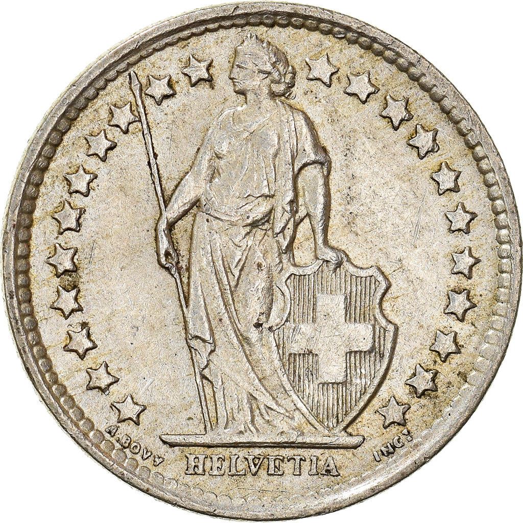 Switzerland Coin Swiss ½ Franc | Helvetia | KM23 | 1875 - 1967