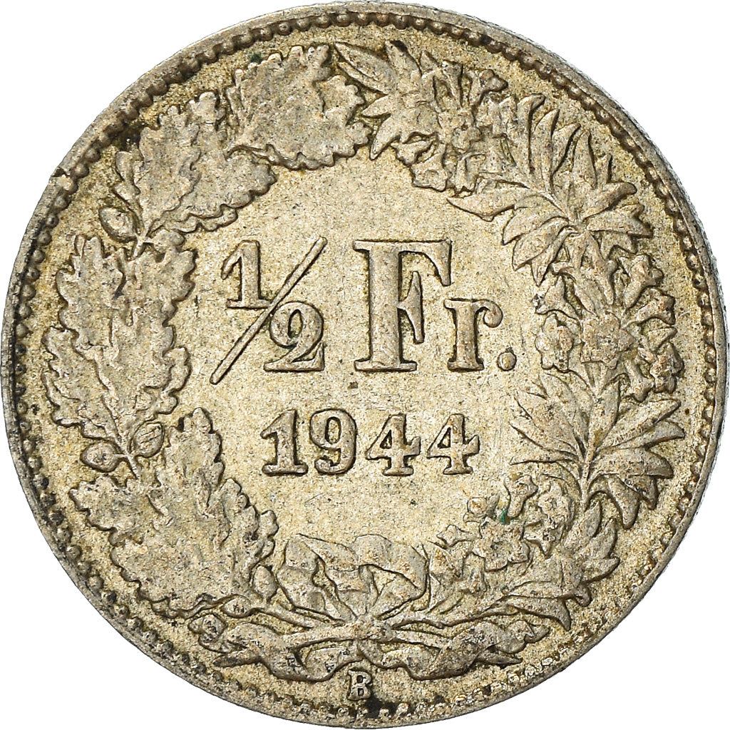 Switzerland Coin Swiss ½ Franc | Helvetia | KM23 | 1875 - 1967