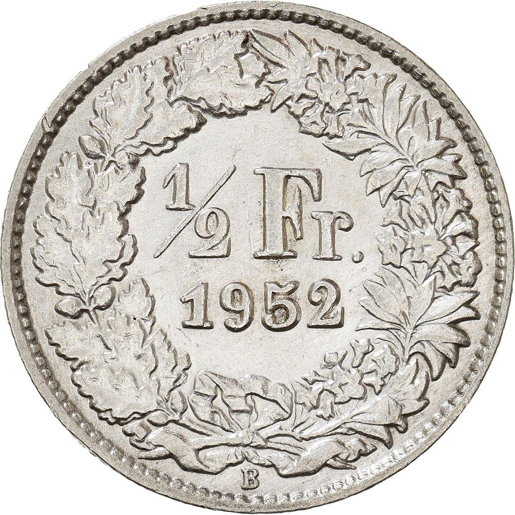 Switzerland Coin Swiss ½ Franc | Helvetia | KM23 | 1875 - 1967