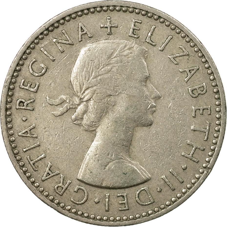 United Kingdom 1 Shilling | 100 Coins | Elizabeth II Scottish shield | 1954 - 1970