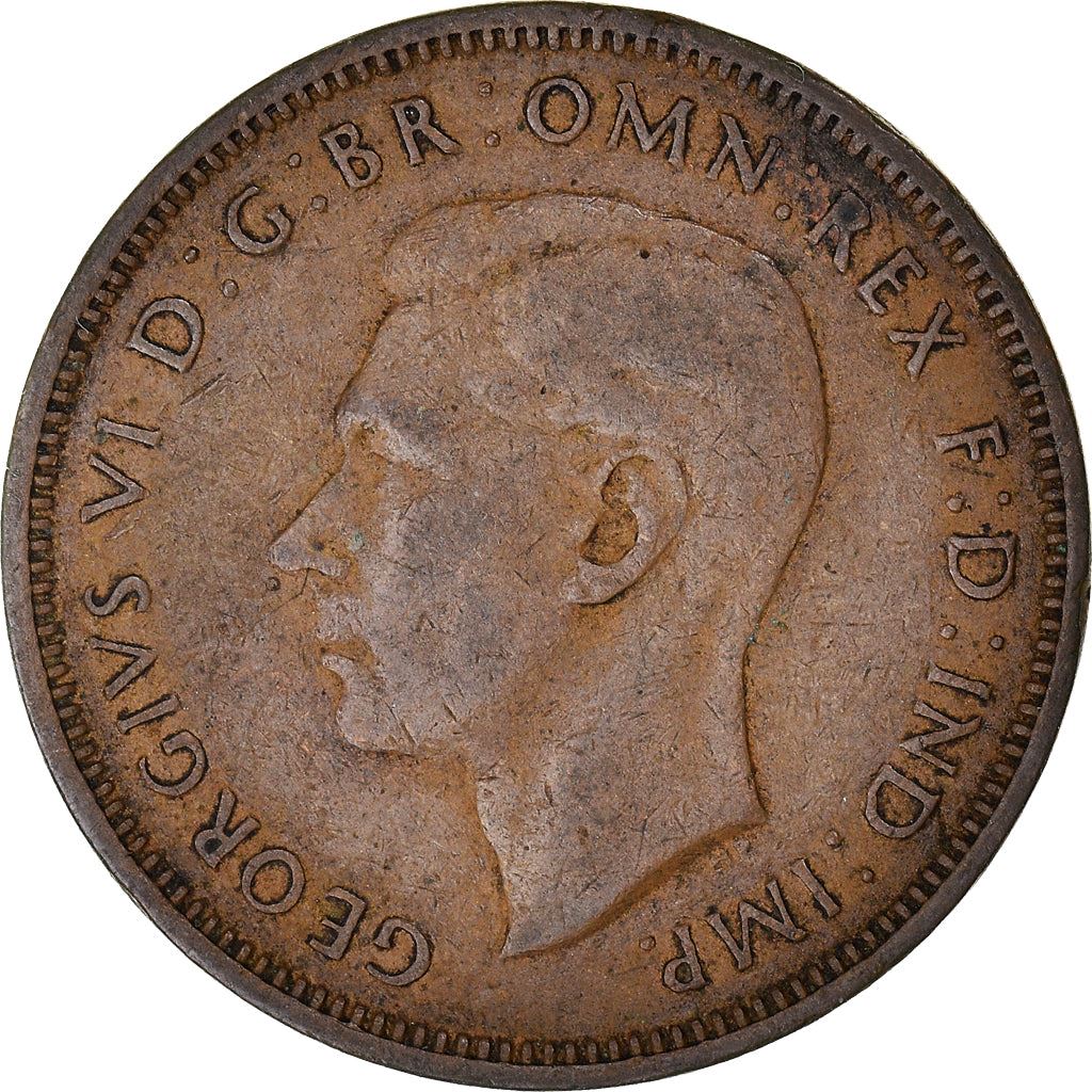 United Kingdom 1/2 Penny | 100 Coins | King George VI | 1937 - 1948