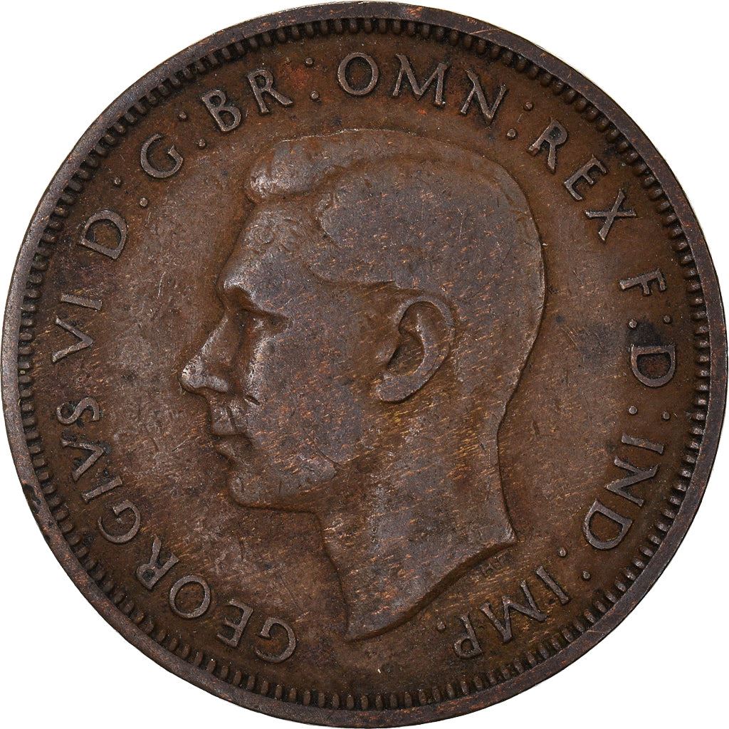 United Kingdom 1/2 Penny | 100 Coins | King George VI | 1937 - 1948