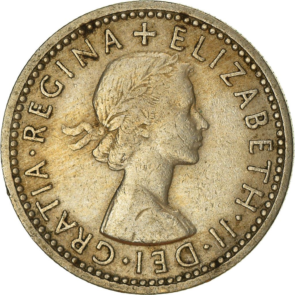 United Kingdom 6 Pence | 100 Coins | Elizabeth II 1st Portrait | 1954 - 1970