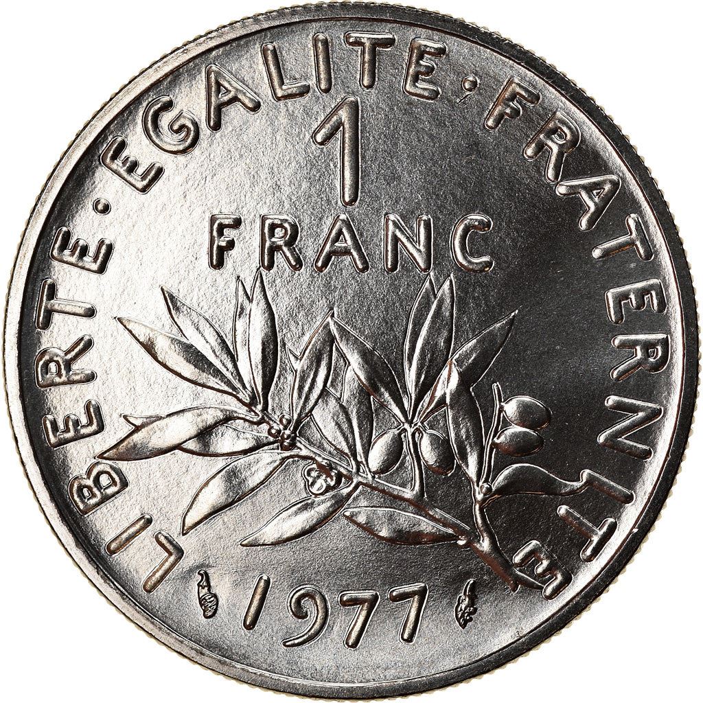 French Coin 1 Franc | Signature O. Roty | KM925.1 | France | 1959 - 2001