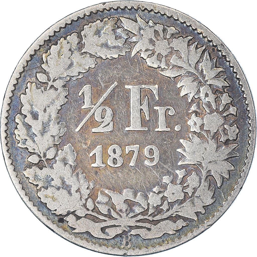 Switzerland Coin Swiss ½ Franc | Helvetia | KM23 | 1875 - 1967