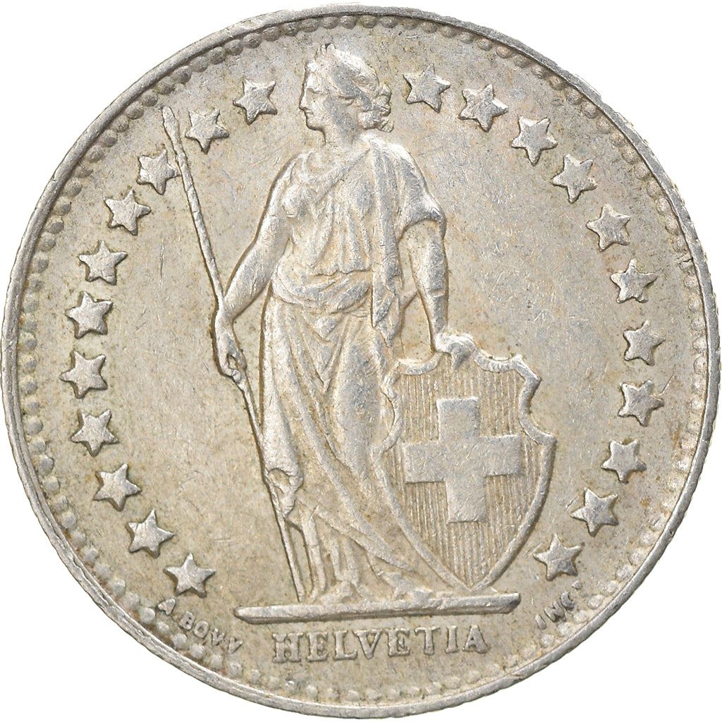 Switzerland Coin Swiss ½ Franc | Helvetia | KM23 | 1875 - 1967