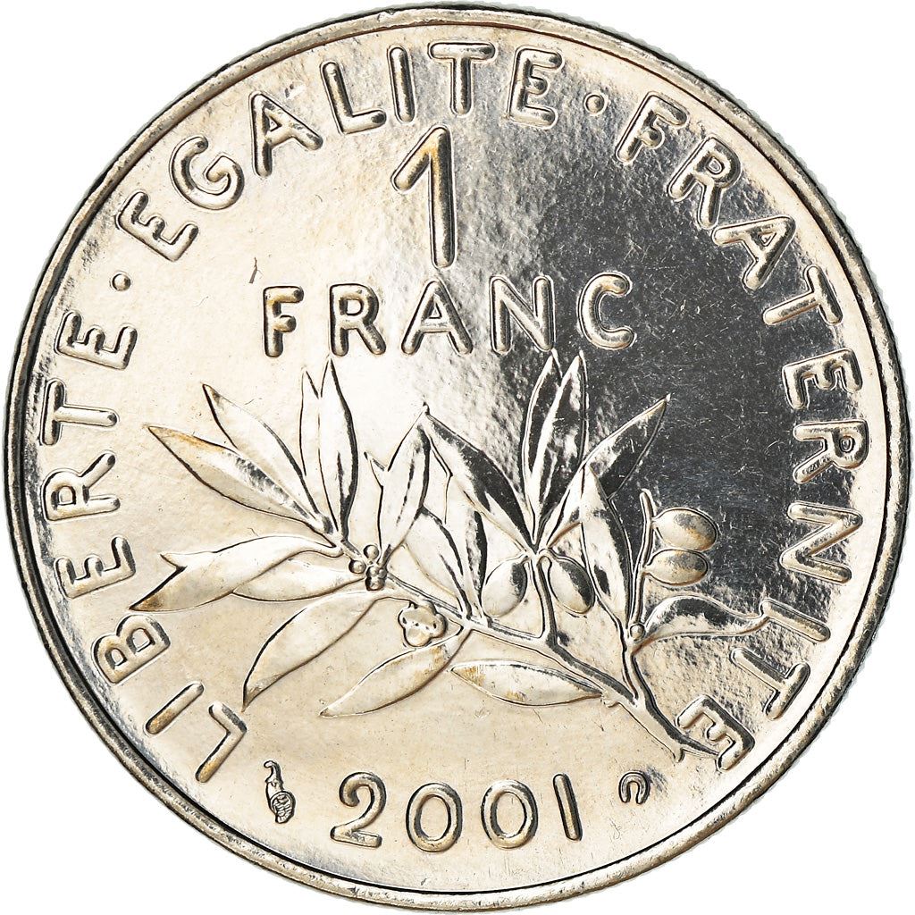 French Coin 1 Franc | Signature O. Roty | KM925.1 | France | 1959 - 2001