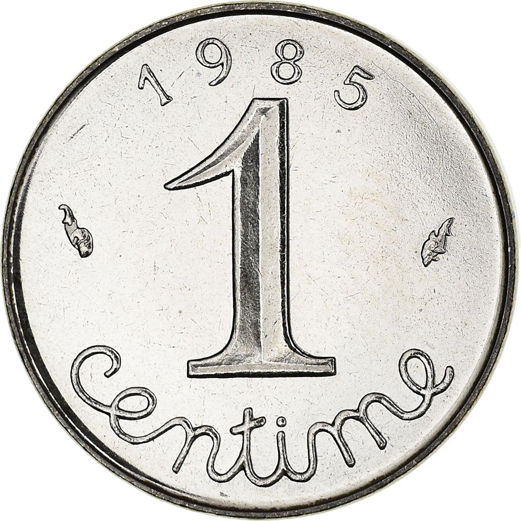 French Coin 1 Centime | KM928 | France | 1961 - 2001